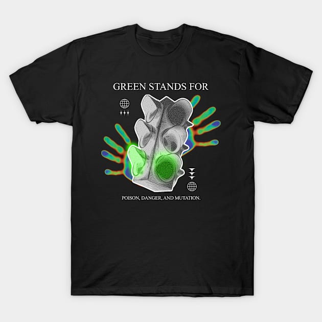 Green stands for T-Shirt by Kitsune Studio